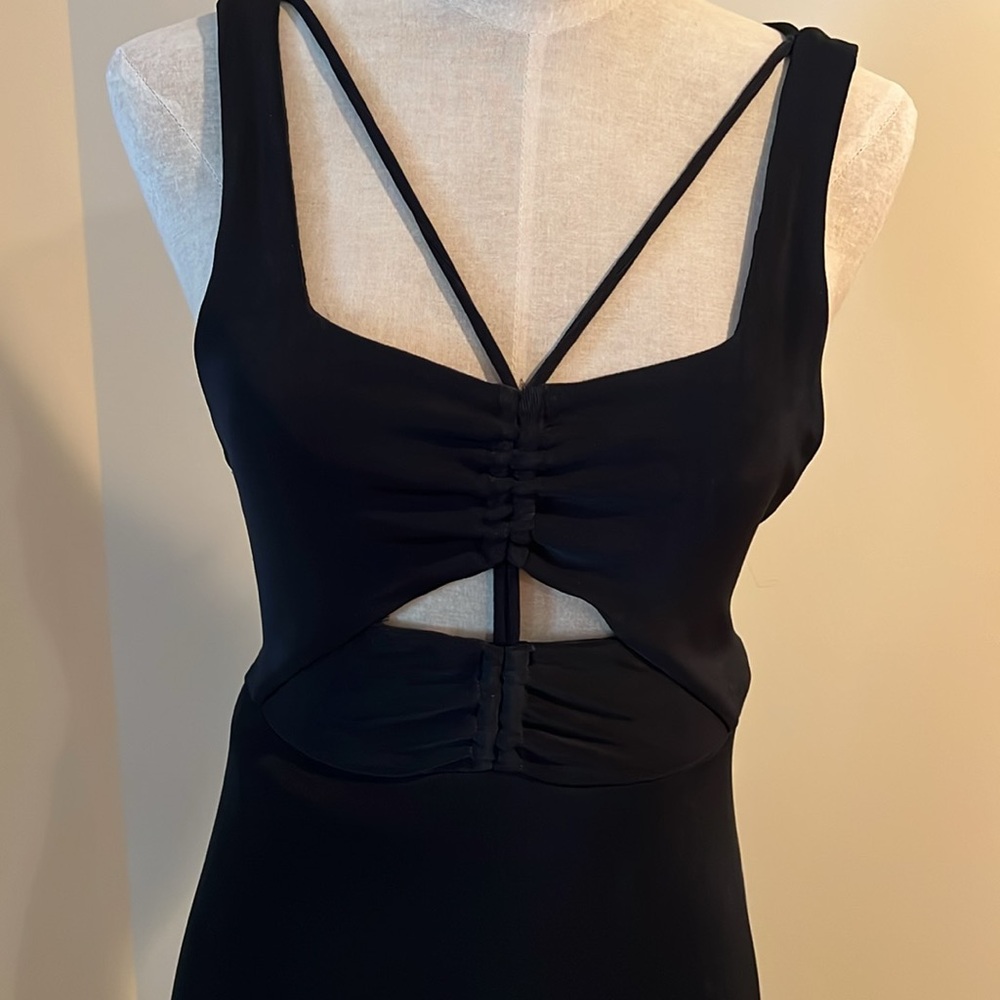Free People Black Stretch Maxi Dress - Picture 4 of 8